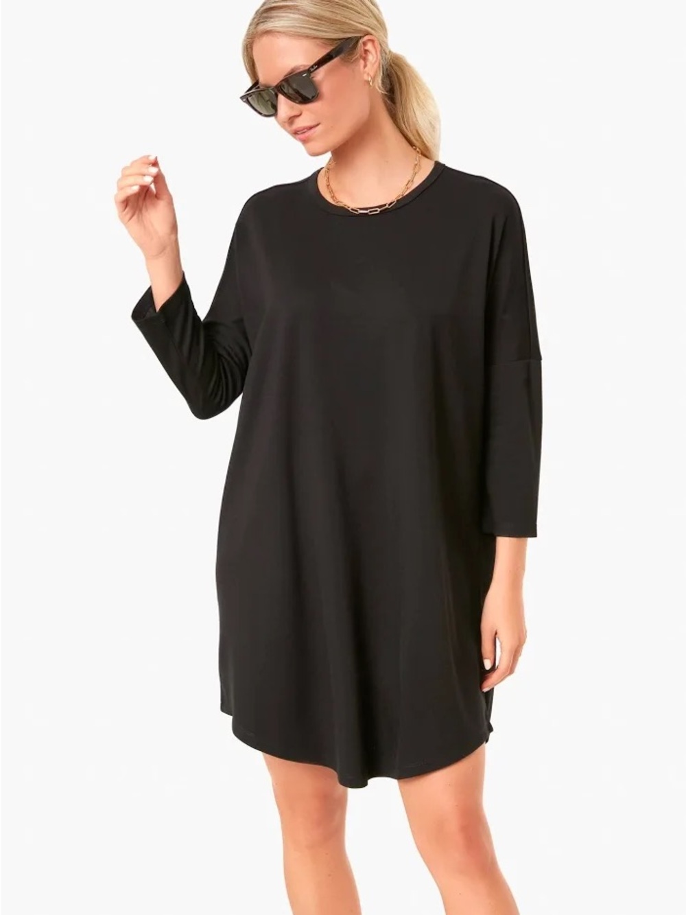 Pomander Place Tuckernuck Sue Sweatshirt TShirt Dress XS/S Minimalist Oversized